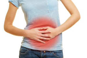 woman with irritable bowel syndrome IBS
