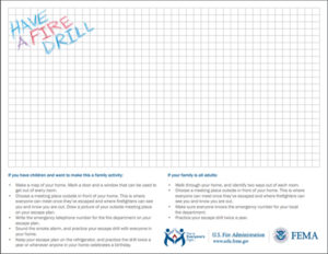 fire grid escape planning document